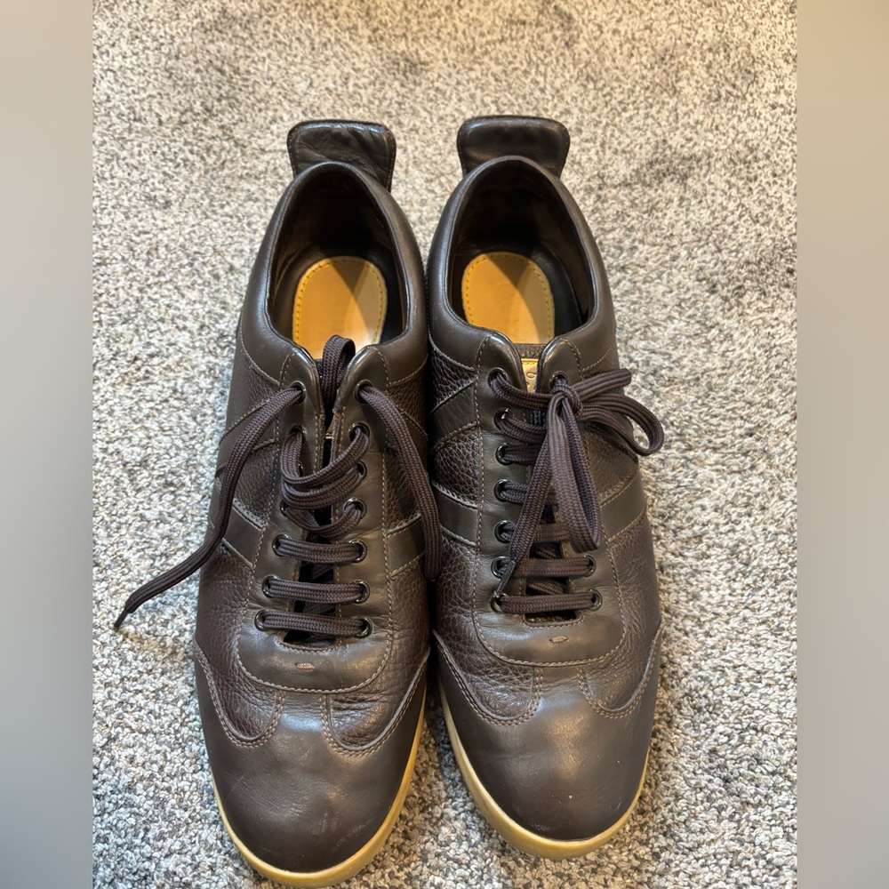 Louis Vuitton Leather Sneakers - Picture 3 of 10